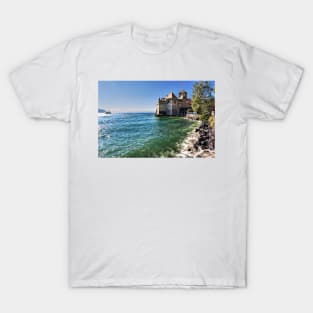 Château de Chillon, Lake Geneva, Switzerland T-Shirt